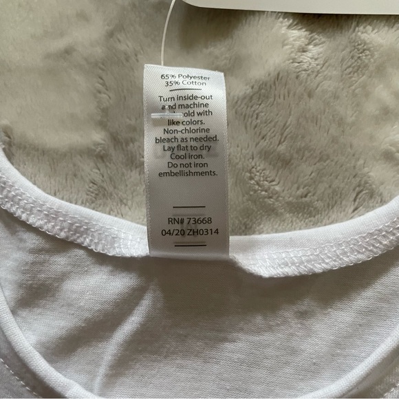 NWT Michigan State Spartans Go Green Go White White Raw Hem Crop Tank Top Medium - Picture 8 of 10